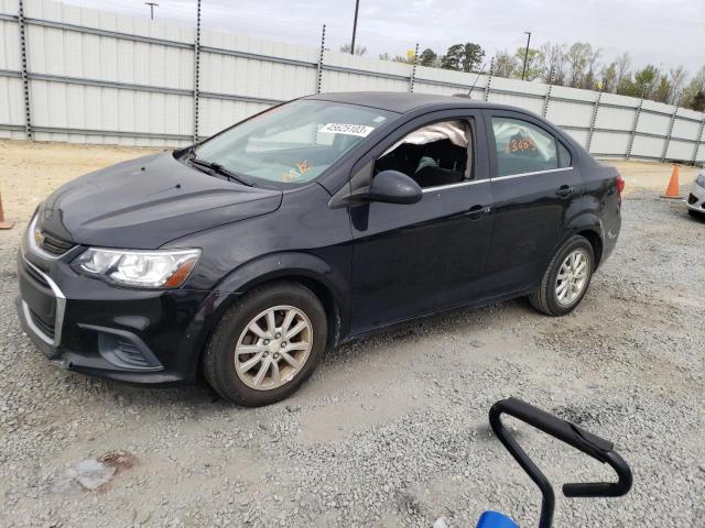 CHEVROLET SONIC LT 2017 with VIN 1G1JD5SH6H4167856 - Photo from auction