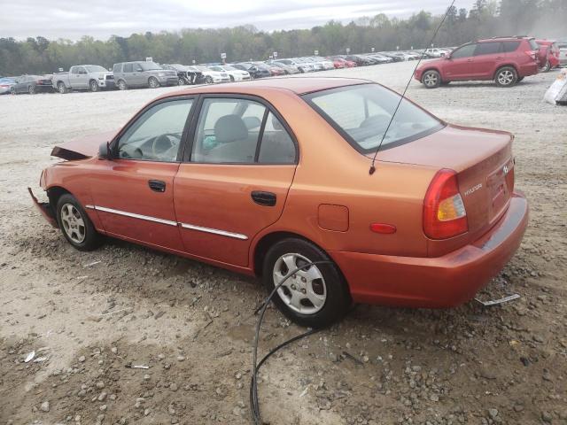 Photo 2 from auction – 2000 HYUNDAI ACCENT with VIN KMHCG45G8YU134034