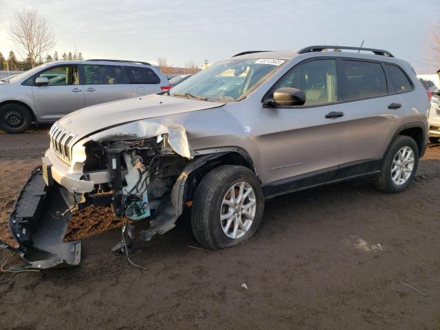 JEEP CHEROKEE S 2017 with VIN 1C4PJMAB6HW500062 - Photo from auction