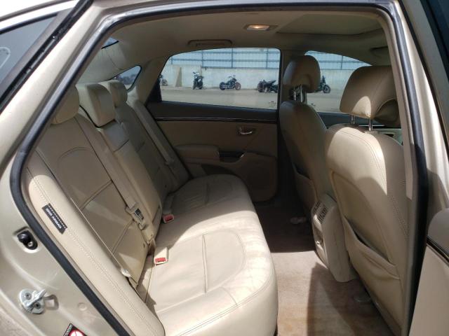 Photo 10 from auction – 2009 HYUNDAI AZERA SE with VIN KMHFC46F89A360348