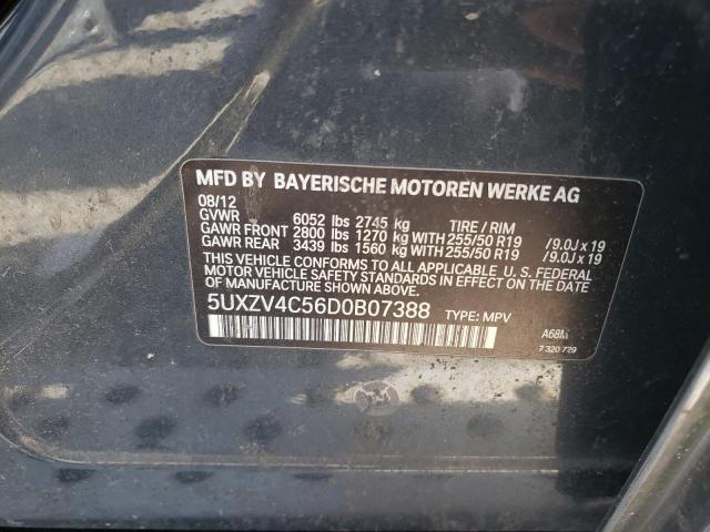 Photo 14 from auction – 2013 BMW X5 XDRIVE3 with VIN 5UXZV4C56D0B07388