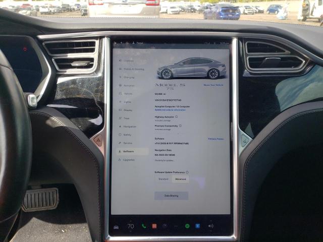 Photo 9 from auction – 2016 TESLA MODEL S with VIN 5YJSA1E16GF157749