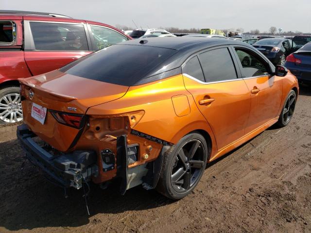 Photo 3 from auction – 2021 NISSAN SENTRA SR with VIN 3N1AB8DV6MY237643
