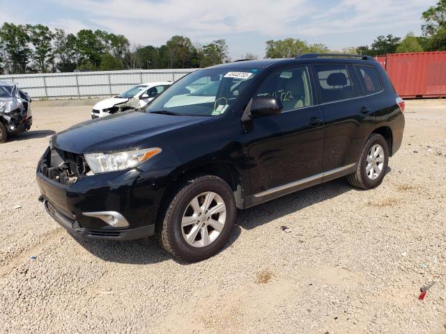 TOYOTA HIGHLANDER 2013 with VIN 5TDZA3EH6DS040235 - Photo from auction