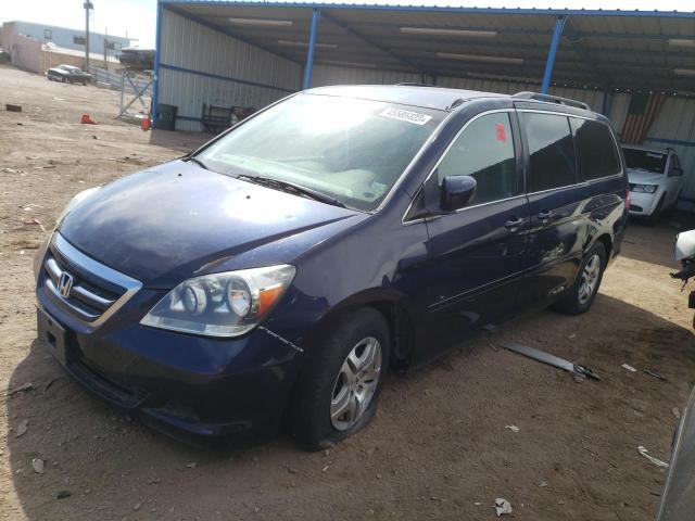 HONDA ODYSSEY EX 2005 with VIN 5FNRL38415B126979 - Photo from auction