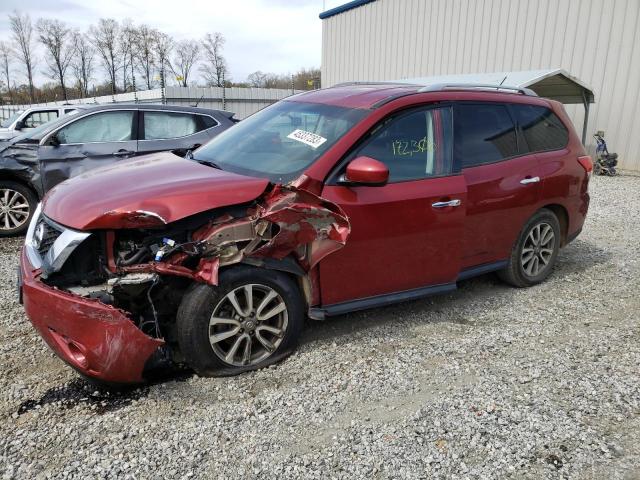 NISSAN PATHFINDER 2016 with VIN 5N1AR2MNXGC655153 - Photo from auction