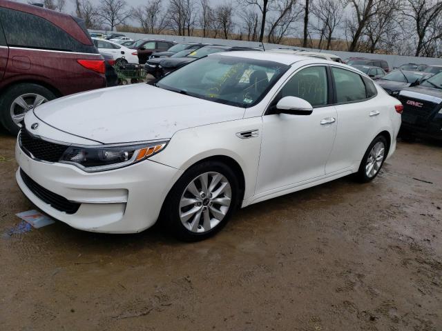 KIA OPTIMA LX 2016 with VIN 5XXGT4L30GG072697 - Photo from auction