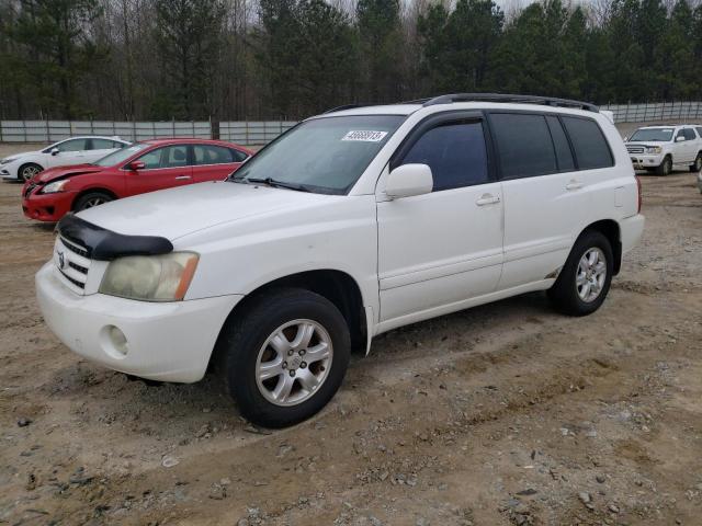 TOYOTA HIGHLANDER 2003 with VIN JTEGF21A730111998 - Photo from auction