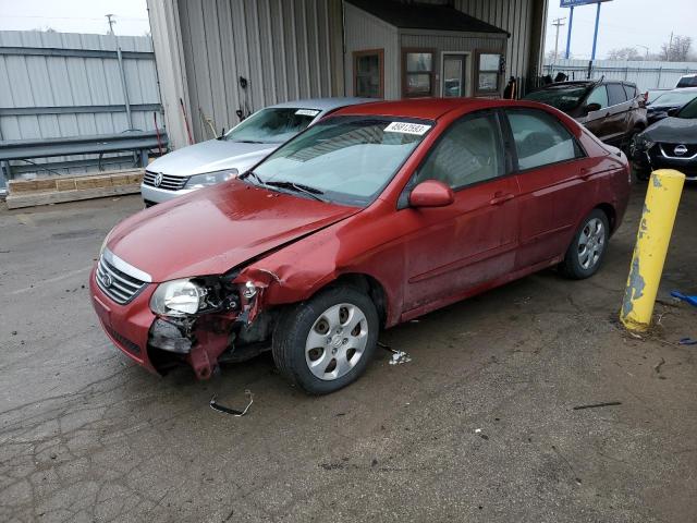 Photo 1 from auction – 2009 KIA SPECTRA EX with VIN KNAFE221995586403