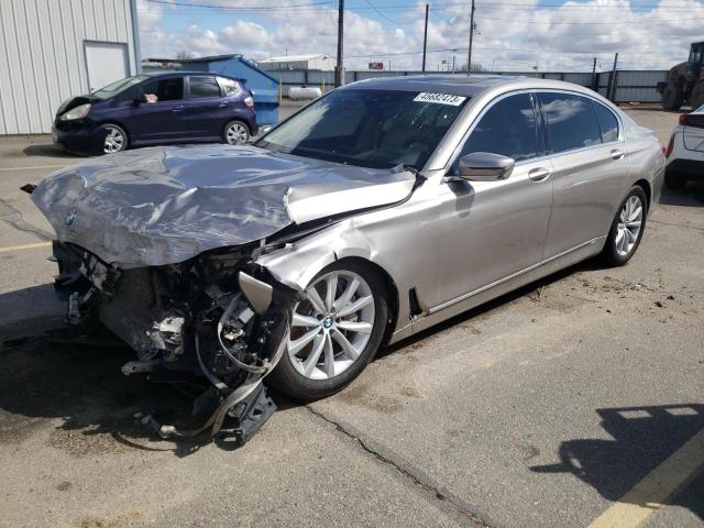 BMW 750 XI 2016 with VIN WBA7F2C58GG420314 - Photo from auction