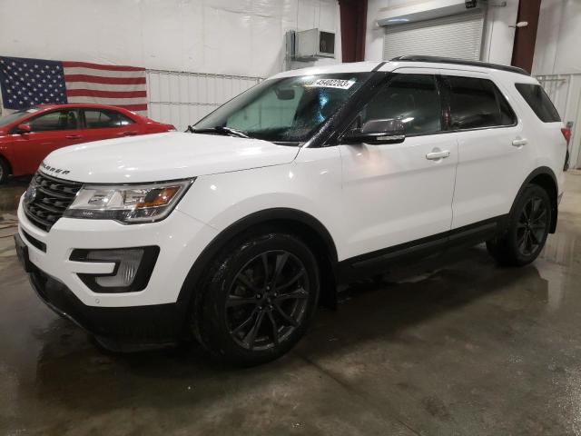 FORD EXPLORER X 2017 with VIN 1FM5K8D87HGC32432 - Photo from auction
