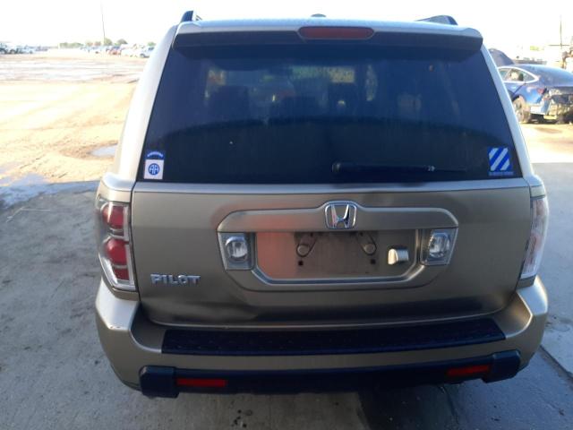 Photo 6 from auction – 2006 HONDA PILOT EX with VIN 5FNYF28796B043342