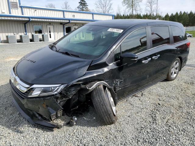 HONDA ODYSSEY EX 2018 with VIN 5FNRL6H70JB016771 - Photo from auction
