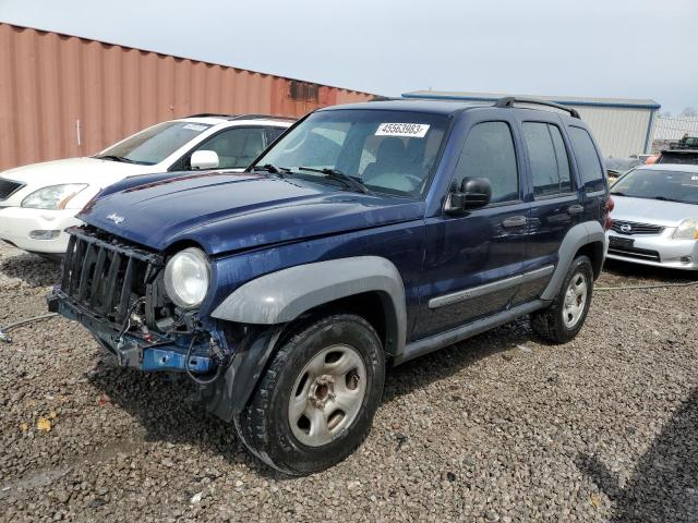 Photo 1 from auction – 2006 JEEP LIBERTY SP with VIN 1J4GK48K16W124672