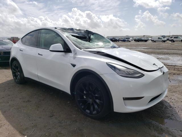 Photo 4 from auction – 2021 TESLA MODEL Y with VIN 5YJYGDED8MF163164