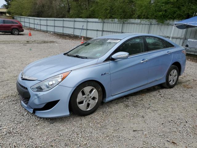 HYUNDAI SONATA HYB 2012 مع رقم تعريف المركبة KMHEC4A41CA041964 - صورة من المزاد