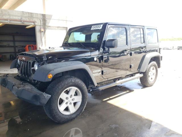 JEEP WRANGLER U 2017 with VIN 1C4BJWDG9HL595232 - Photo from auction