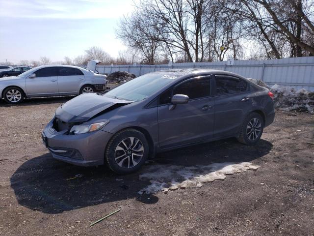Photo 1 from auction – 2014 HONDA CIVIC LX with VIN 2HGFB2E51EH047031