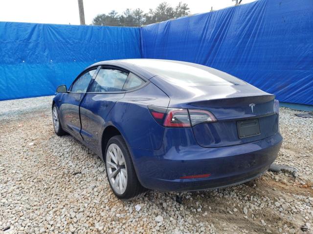 Photo 2 from auction – 2022 TESLA MODEL 3 with VIN 5YJ3E1EA3NF289504