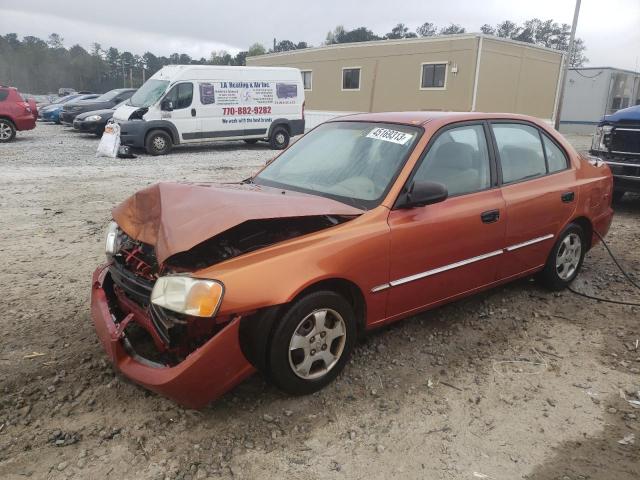 HYUNDAI ACCENT 2000 with VIN KMHCG45G8YU134034 - Photo from auction