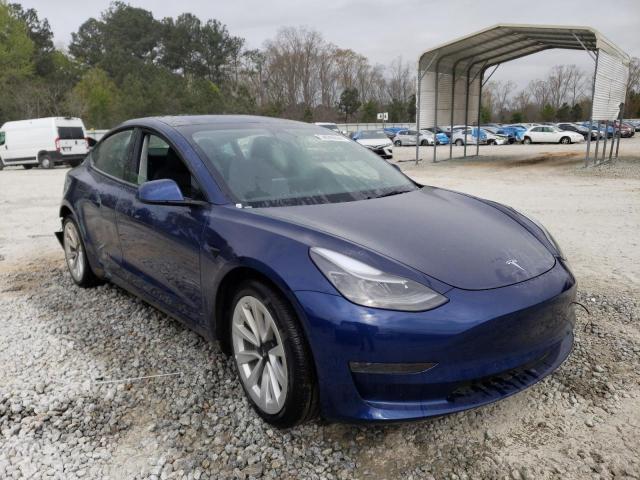 Photo 4 from auction – 2022 TESLA MODEL 3 with VIN 5YJ3E1EA9NF372600
