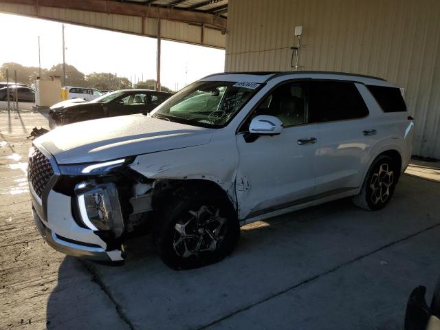 HYUNDAI PALISADE 2022 with VIN KM8R74HE1NU473900 - Photo from auction