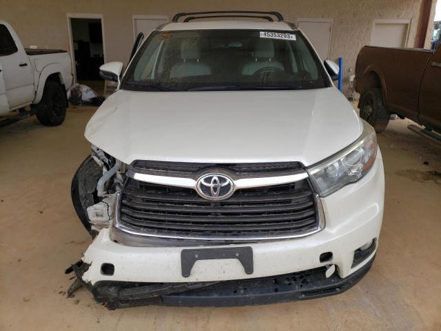 Photo 5 from auction – 2016 TOYOTA HIGHLANDER with VIN 5TDKKRFH6GS163294