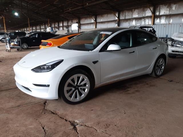 TESLA MODEL 3 2022 with VIN 5YJ3E1EA9NF371401 - Photo from auction
