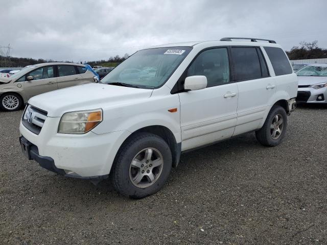 HONDA PILOT EX 2006 with VIN 5FNYF284X6B038883 - Photo from auction