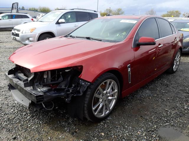 CHEVROLET SS 2015 with VIN 6G3F15RW3FL123474 - Photo from auction