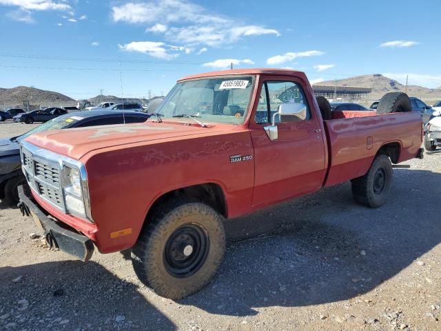 DODGE W-SERIES W 1991 with VIN 1B7KM26Z2MS236982 - Photo from auction