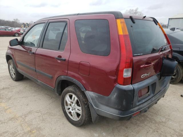 Photo 2 from auction – 2002 HONDA CR-V EX with VIN JHLRD78822C036274