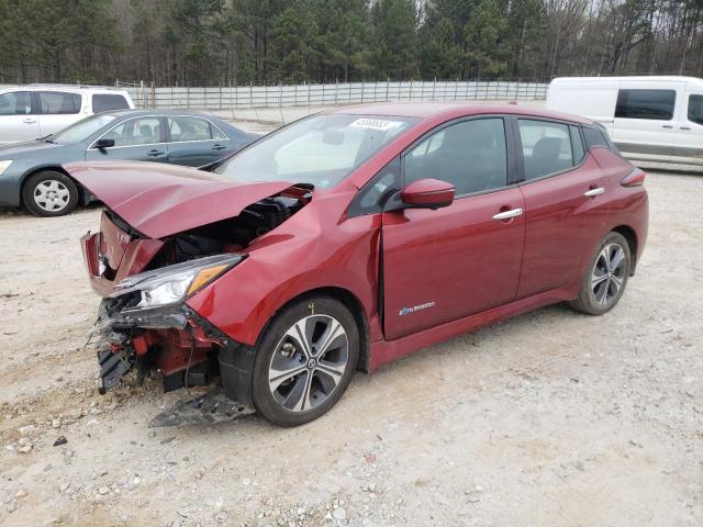 NISSAN LEAF S 2018 with VIN 1N4AZ1CP2JC306034 - Photo from auction