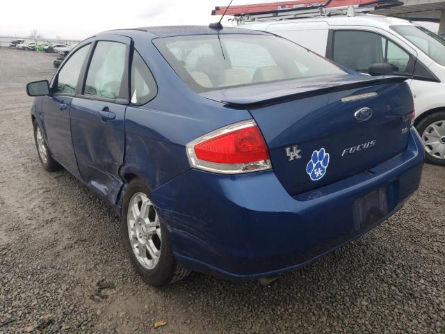 Photo 2 from auction – 2009 FORD FOCUS SES with VIN 1FAHP36N29W120045