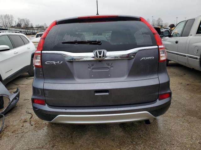 Photo 6 from auction – 2016 HONDA CR-V EX with VIN 5J6RM4H54GL023187