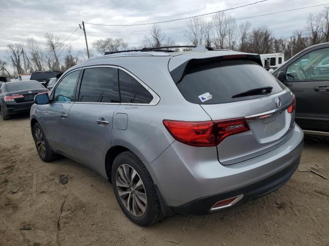 Photo 2 from auction – 2016 ACURA MDX TECHNO with VIN 5FRYD4H44GB035530