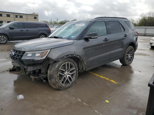 FORD EXPLORER S 2016 with VIN 1FM5K8GT7GGA99489 - Photo from auction