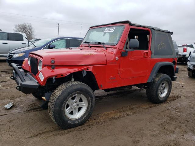 JEEP WRANGLER / 2005 with VIN 1J4FA49S85P350763 - Photo from auction