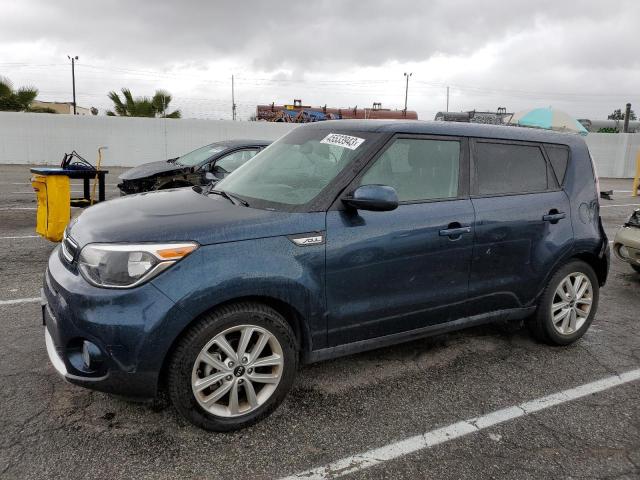 KIA SOUL + 2018 with VIN KNDJP3A53J7584754 - Photo from auction