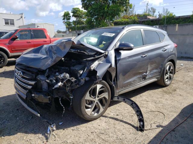 Photo 1 from auction – 2017 HYUNDAI TUCSON LIM with VIN KM8J33A22HU323320