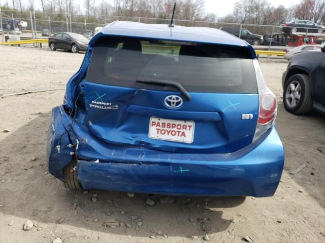 Photo 6 from auction – 2014 TOYOTA PRIUS C with VIN JTDKDTB39E1558274