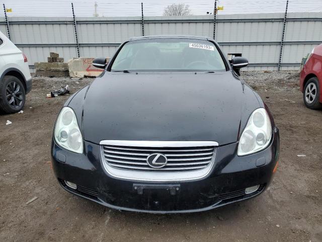 Photo 5 from auction – 2002 LEXUS SC 430 with VIN JTHFN48Y620026679
