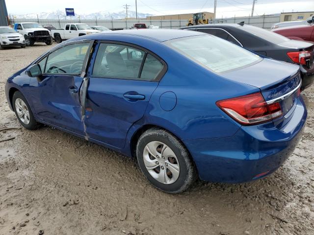 Photo 2 from auction – 2014 HONDA CIVIC LX with VIN 19XFB2F54EE077259