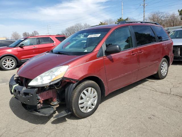 TOYOTA SIENNA CE 2010 with VIN 5TDKK4CC9AS321050 - Photo from auction