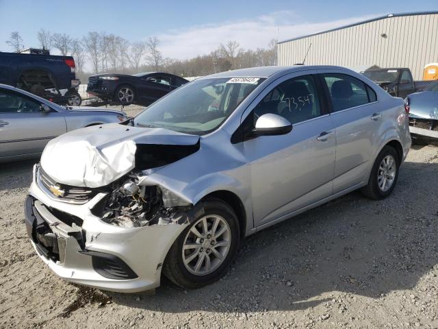 CHEVROLET SONIC LT 2018 with VIN 1G1JD5SHXJ4113935 - Photo from auction