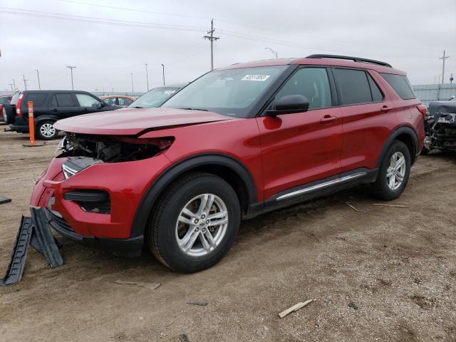 FORD EXPLORER X 2020 with VIN 1FMSK8DH4LGD16672 - Photo from auction