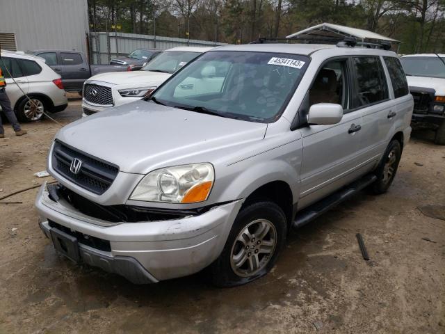 HONDA PILOT EX 2005 with VIN 5FNYF18495B000196 - Photo from auction