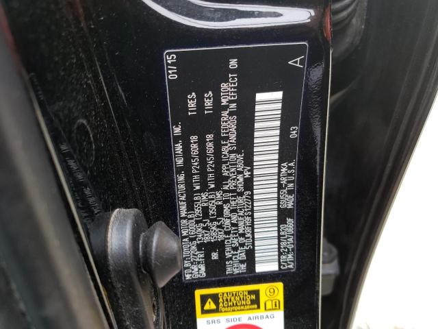 Photo 14 from auction – 2015 TOYOTA HIGHLANDER with VIN 5TDJKRFH9FS122779