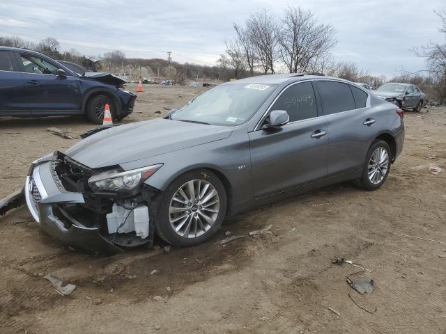 INFINITI Q50 LUXE 2018 with VIN JN1EV7AR3JM445164 - Photo from auction