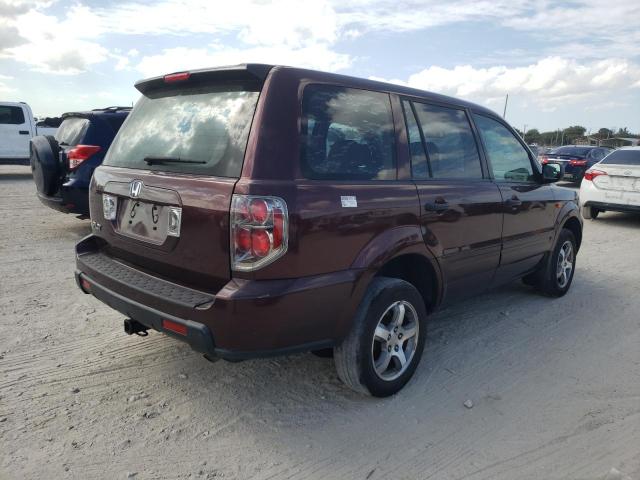 Photo 3 from auction – 2007 HONDA PILOT LX with VIN 5FNYF281X7B012551